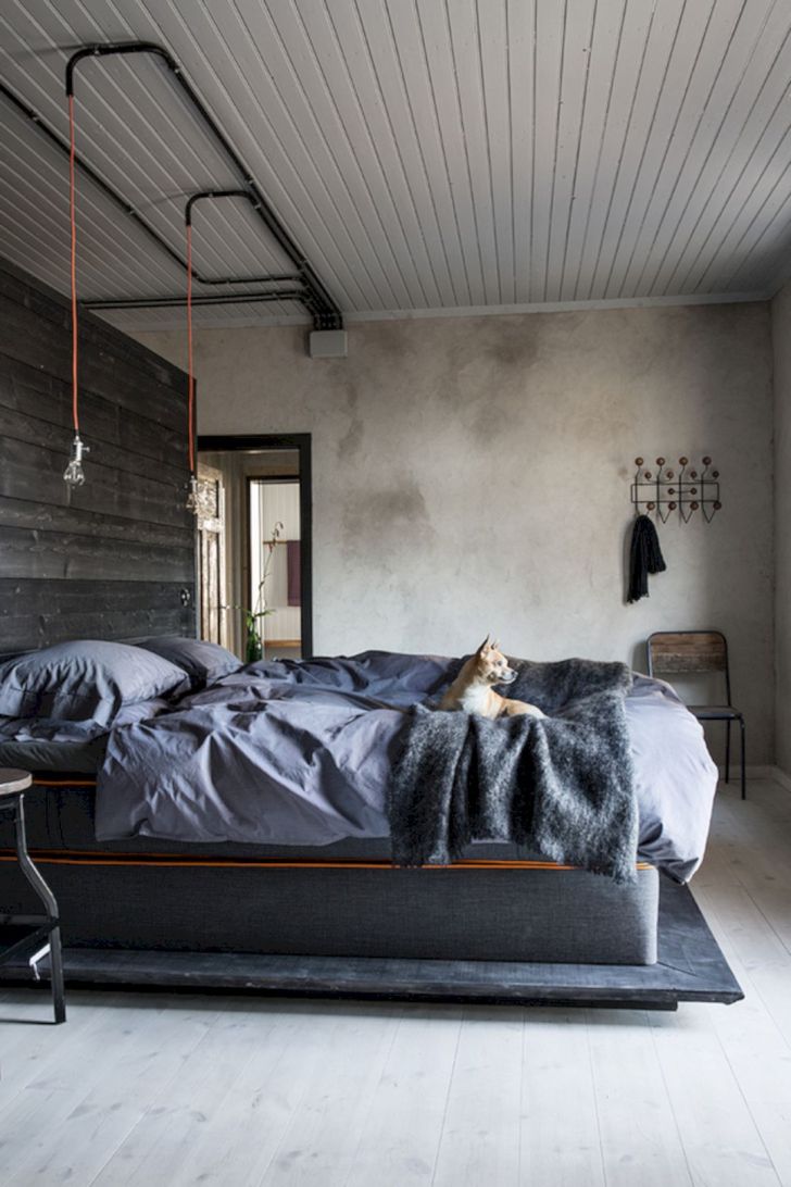 camera-da-letto-industriale-minimal