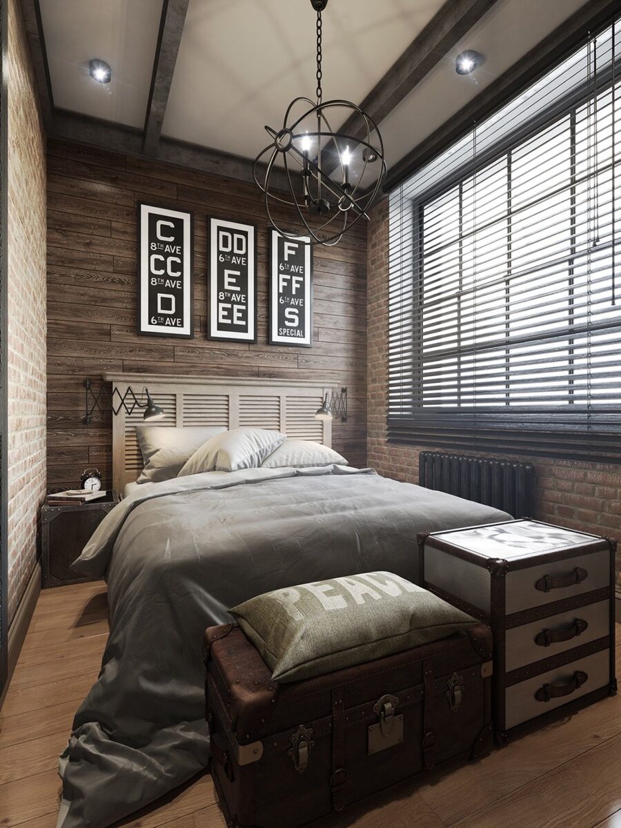 camera-da-letto-industriale