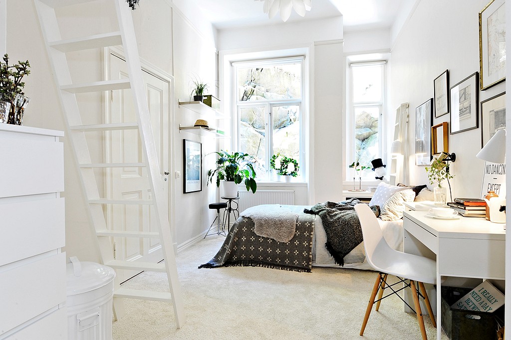 camera-da-letto-scandinava