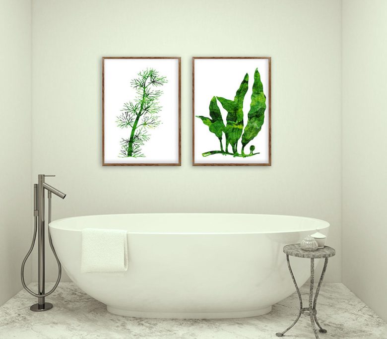 abbellire-casa-piante-botaniche-bagno