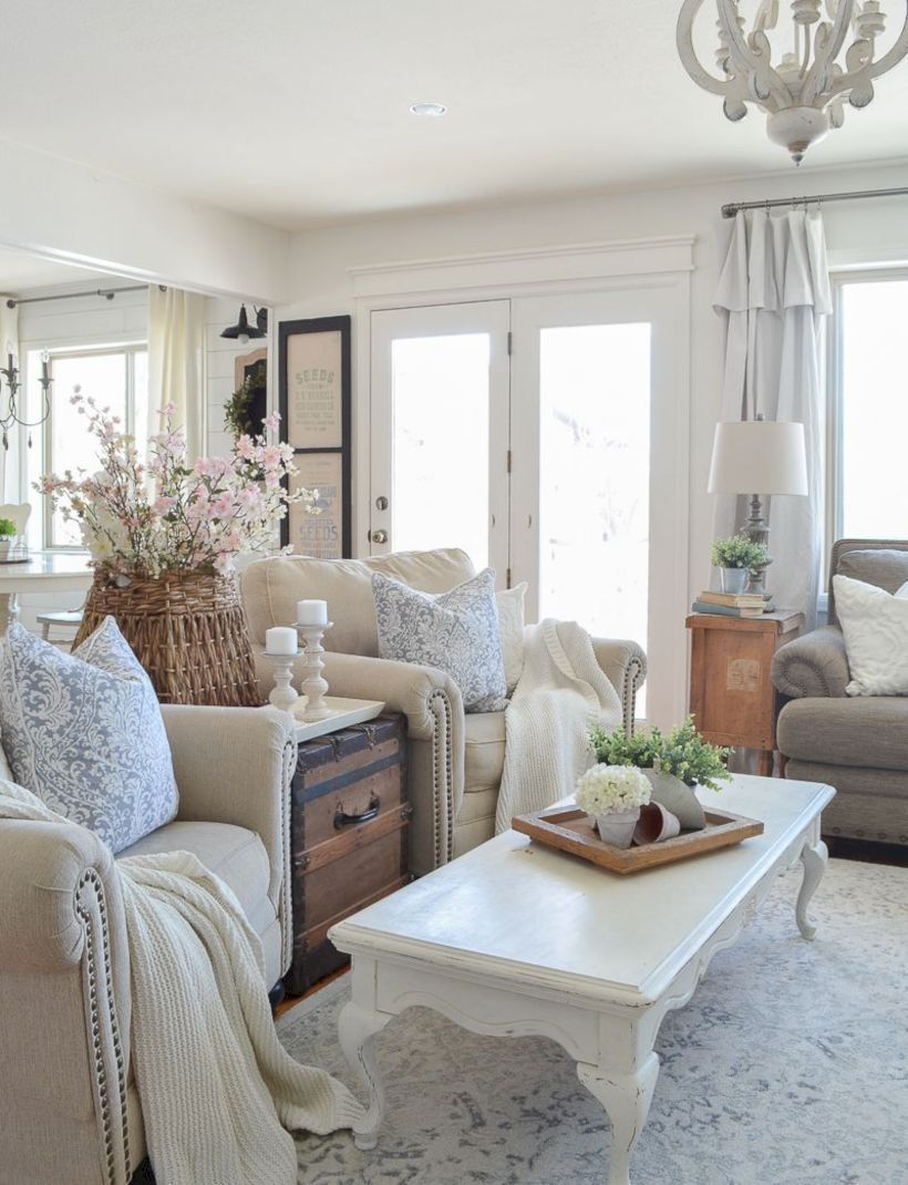 decorare cuscini in stile shabby chic