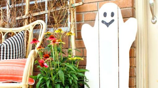 Halloween: decorazioni fai da te con il pallet