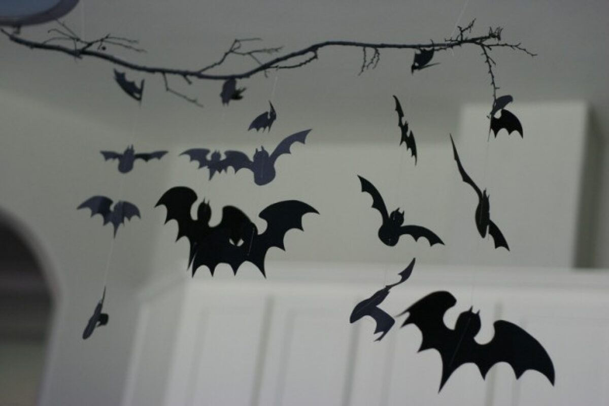 15 Pipistrelli Di Halloween Da Appendere Con Occhi Luminescenti, Decorazioni Da Esterno Luminose, 3 Dimensioni, Set Spaventoso