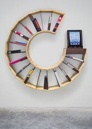 librerie-muro-moderne-chiocciola