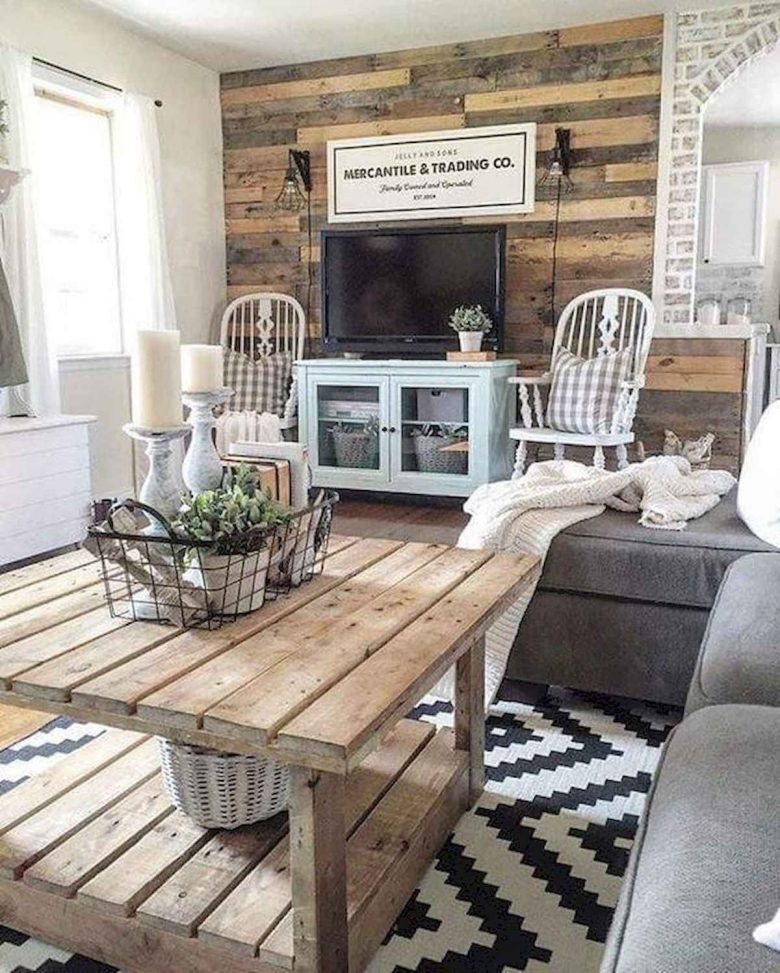 soggiorno-stile-rustico-pareti-in-pallet