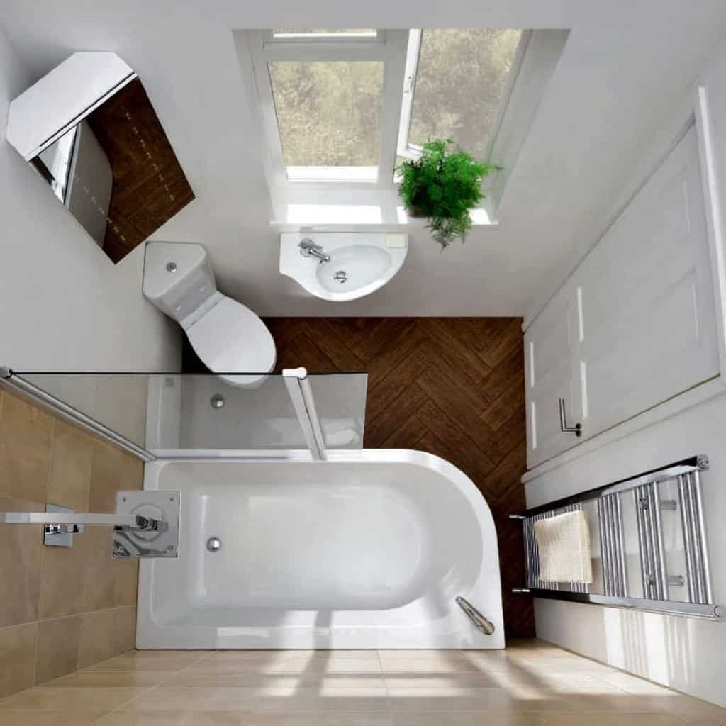5 decorazioni stupende per un bagno piccolo