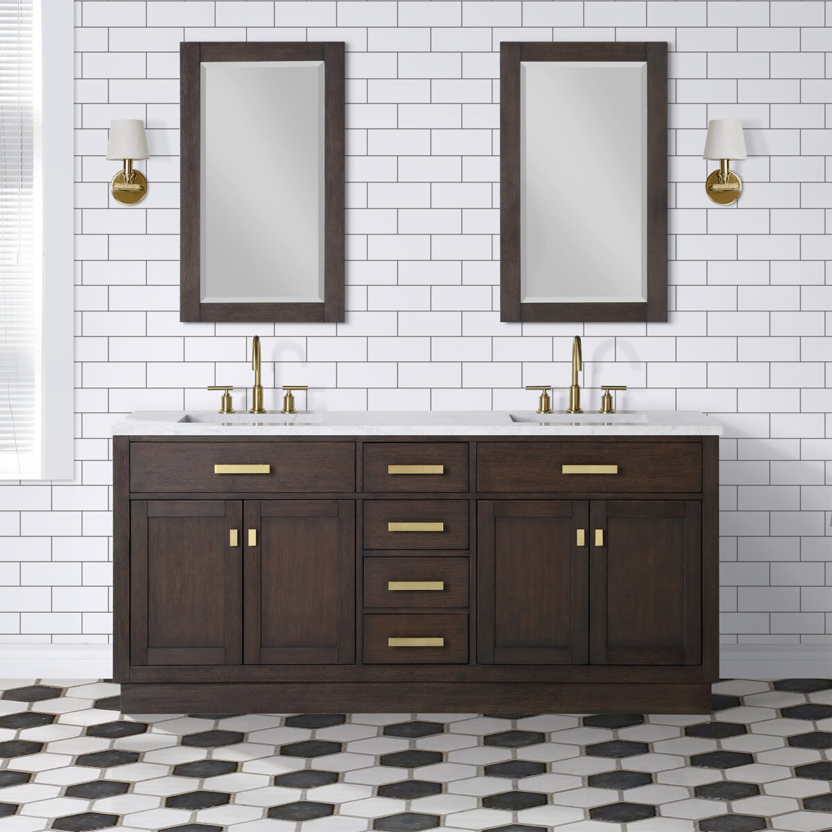 Rubinetti vintage per il bagno: idee