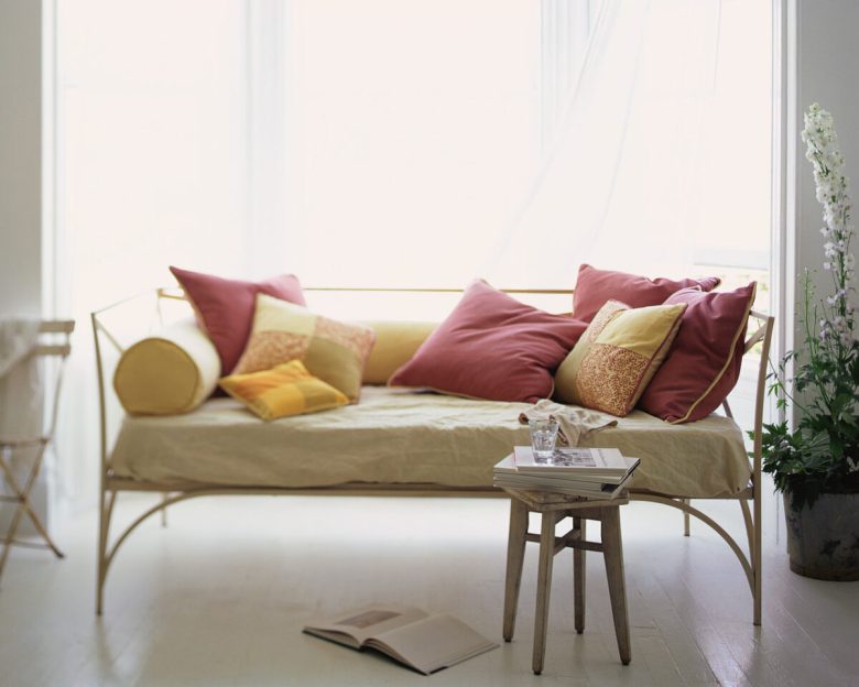 Couch by Window