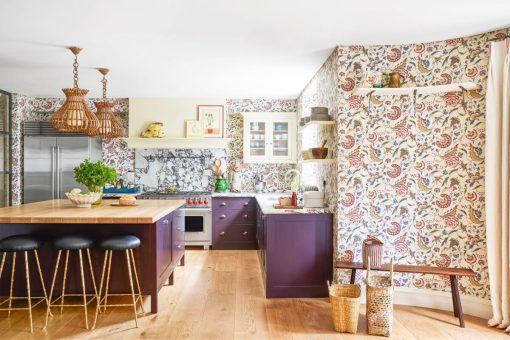 Cucina pareti color lavanda: il tocco di Provenza in casa