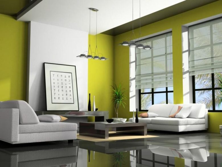 pareti-soggiorno-verde-lime1