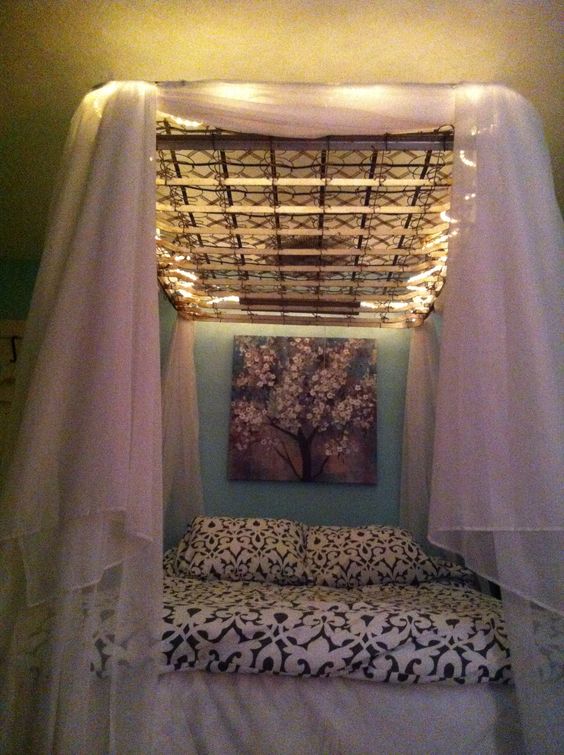 riciclo-rete-letto-luci