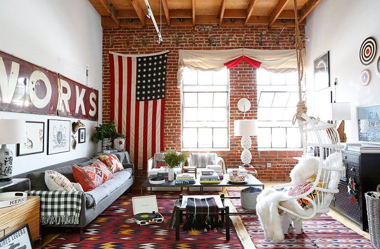 arredare-stile-americano