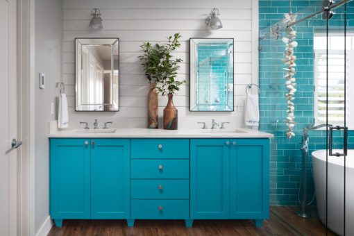 Bagno pareti color turchese: 5 motivi per sceglierlo