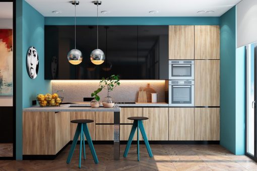 I 9 colori ideali per valorizzare e rendere unica una cucina in legno