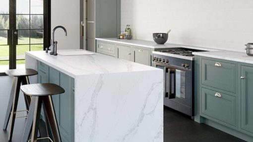 Piano cucina in quarzo: rivestimento moderno