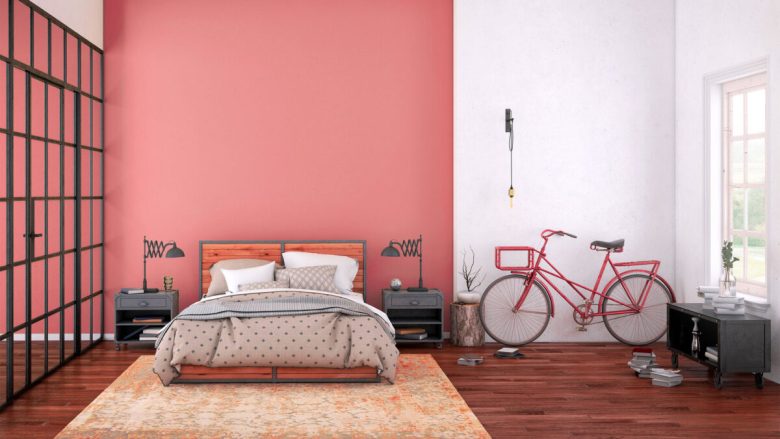 camera-letto-pareti-color-aragosta-19