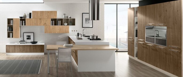 cucina-moderna-brio-abete-naturale-abete-terra