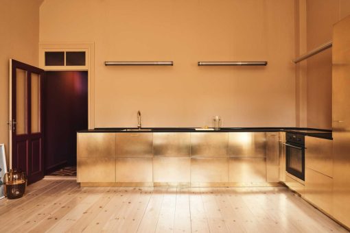 Cucina pareti color oro: fantastiche idee di abbinamento