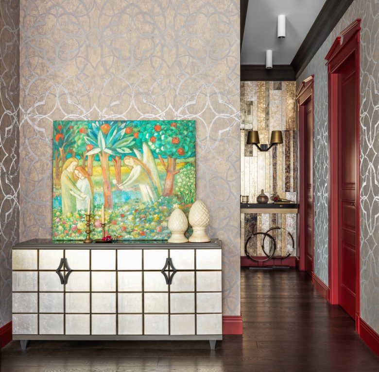 ingresso-stile-eclettico-consolle