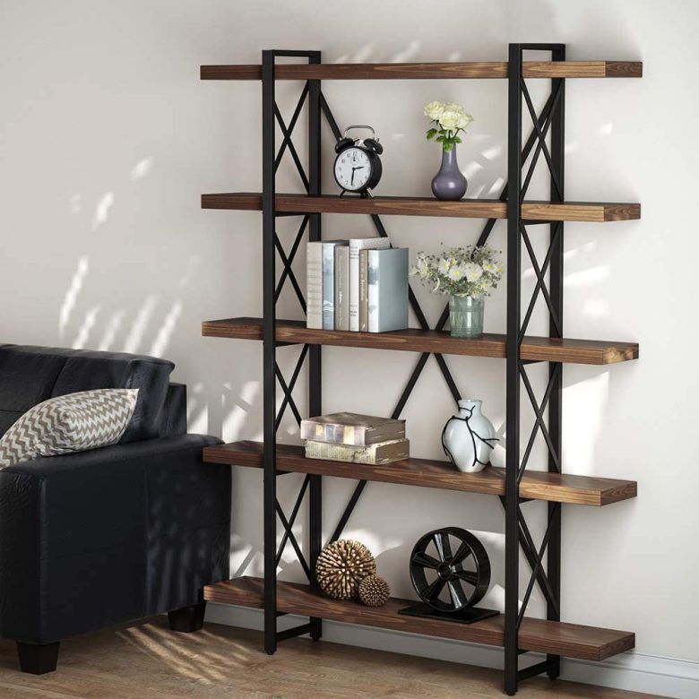 libreria-stile-industriale