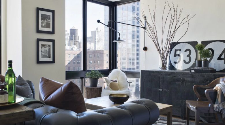 Stile-industrial-chic-arredare-il-soggiorno-12