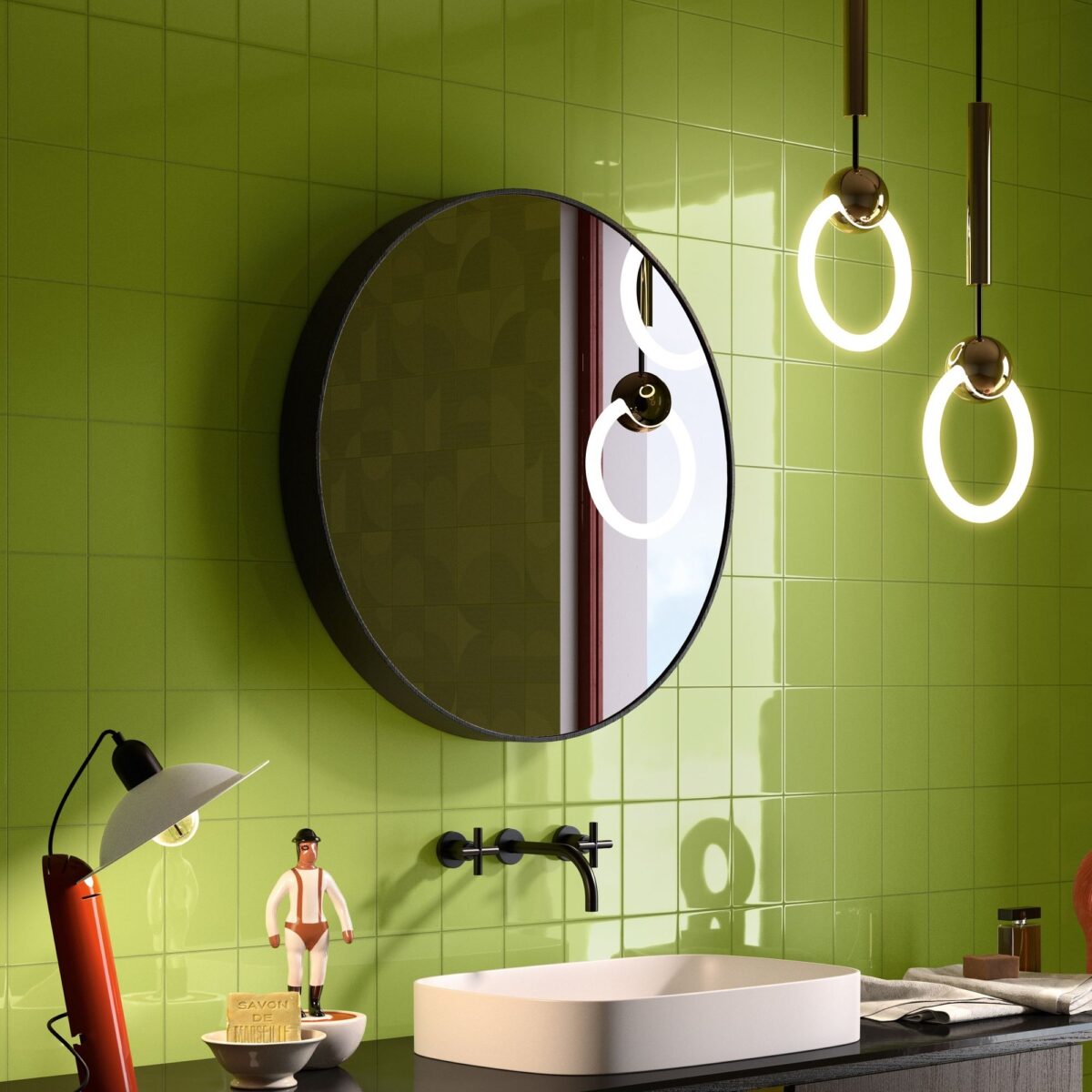 bagno-pareti-color-verde-lime 19