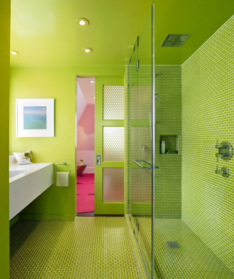 bagno-pareti-color-verde-lime 21