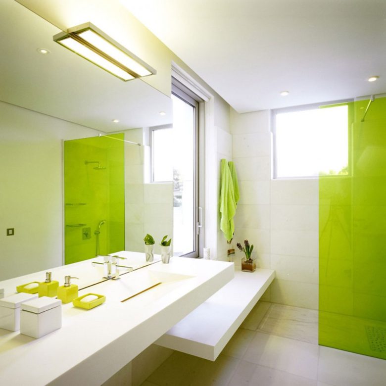 bagno-pareti-color-verde-lime 26