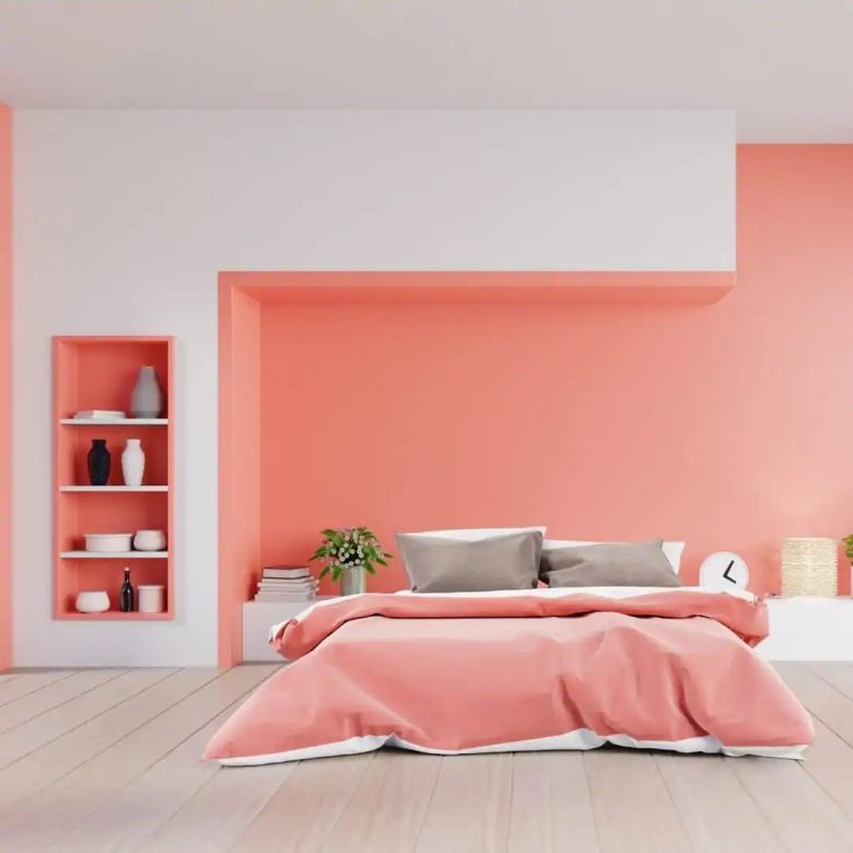 camera-da-letto-pareti-color-corallo-11