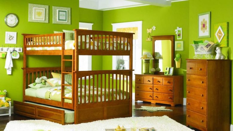 camera-da-letto-pareti-verde-lime-2