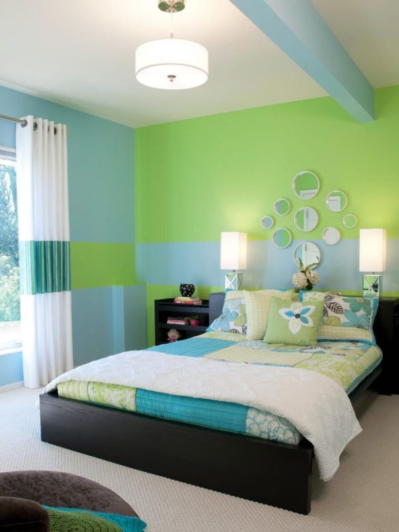 camera-da-letto-pareti-verde-lime-3
