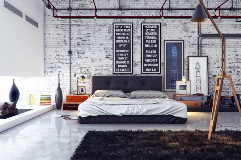 camera-da-letto-stile-industrial-chic-12