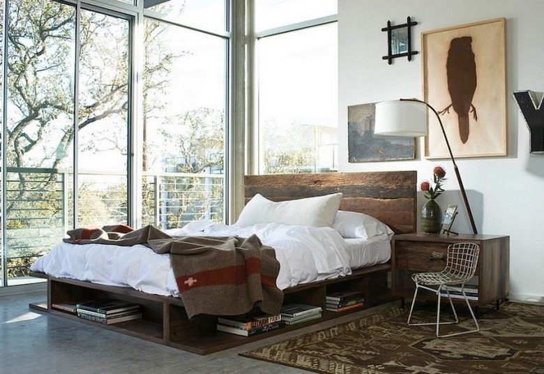 camera-da-letto-stile-industrial-chic-3