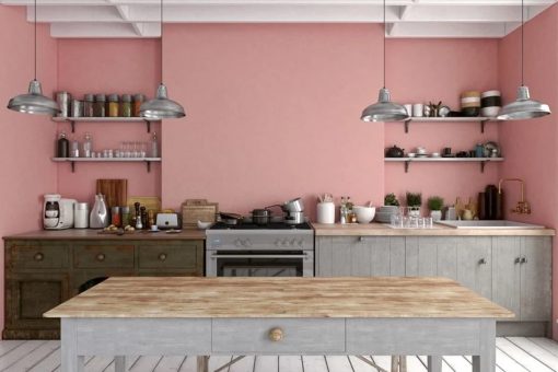 Cucina pareti color salmone: idee ed esempi per la tua casa