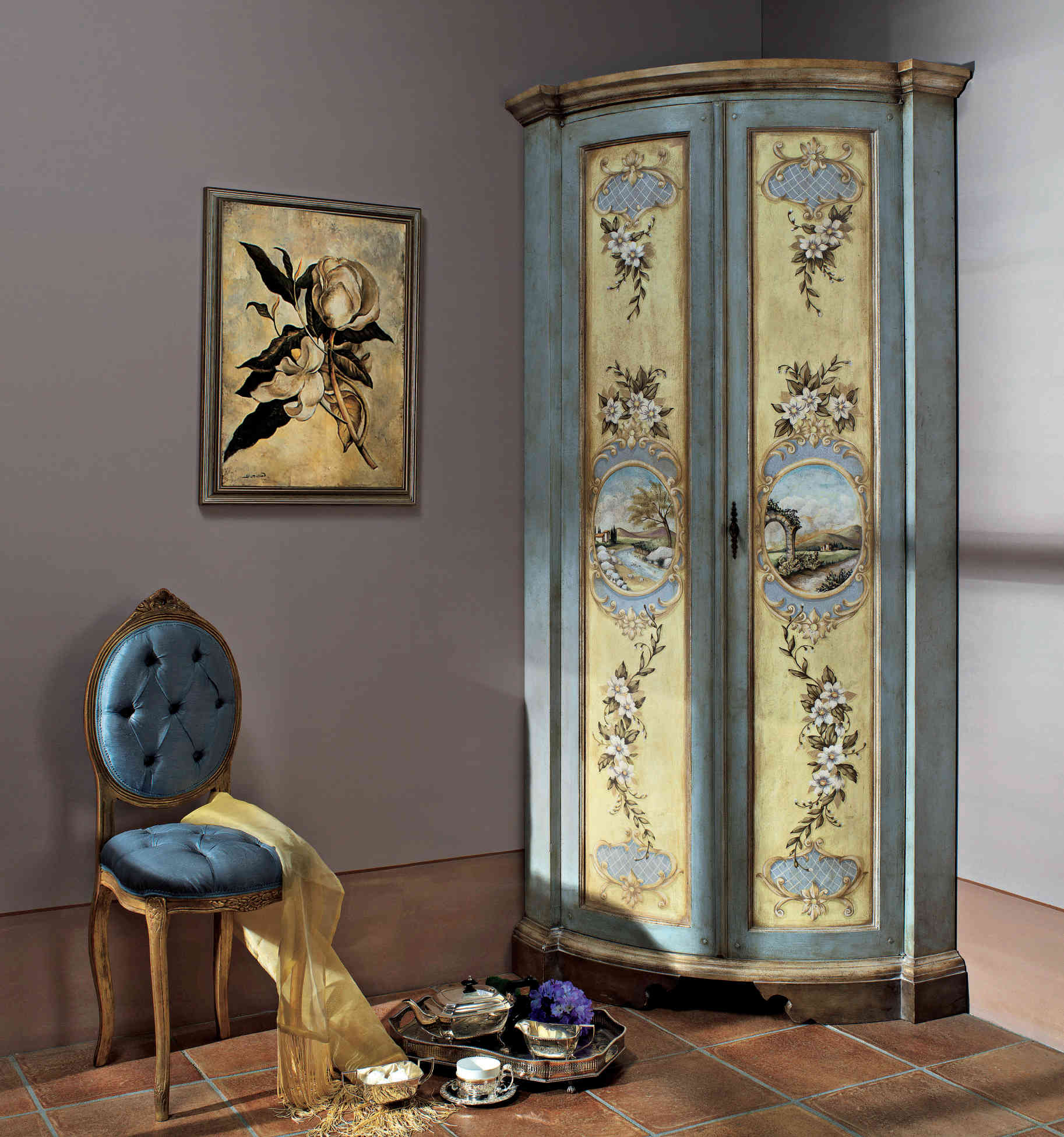 Mobile per l&#8217;ingresso in stile provenzale: 3 idee da amare