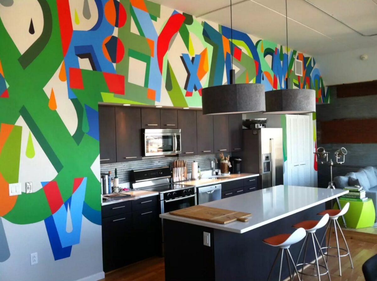 arredare-casa-stile-pop-cucina