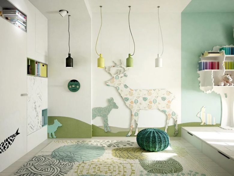 colori-unisex-pareti-camerette-verde