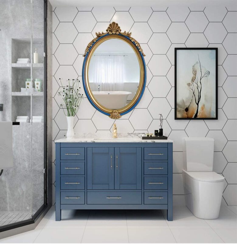 Arredi vintage per rinnovare il bagno