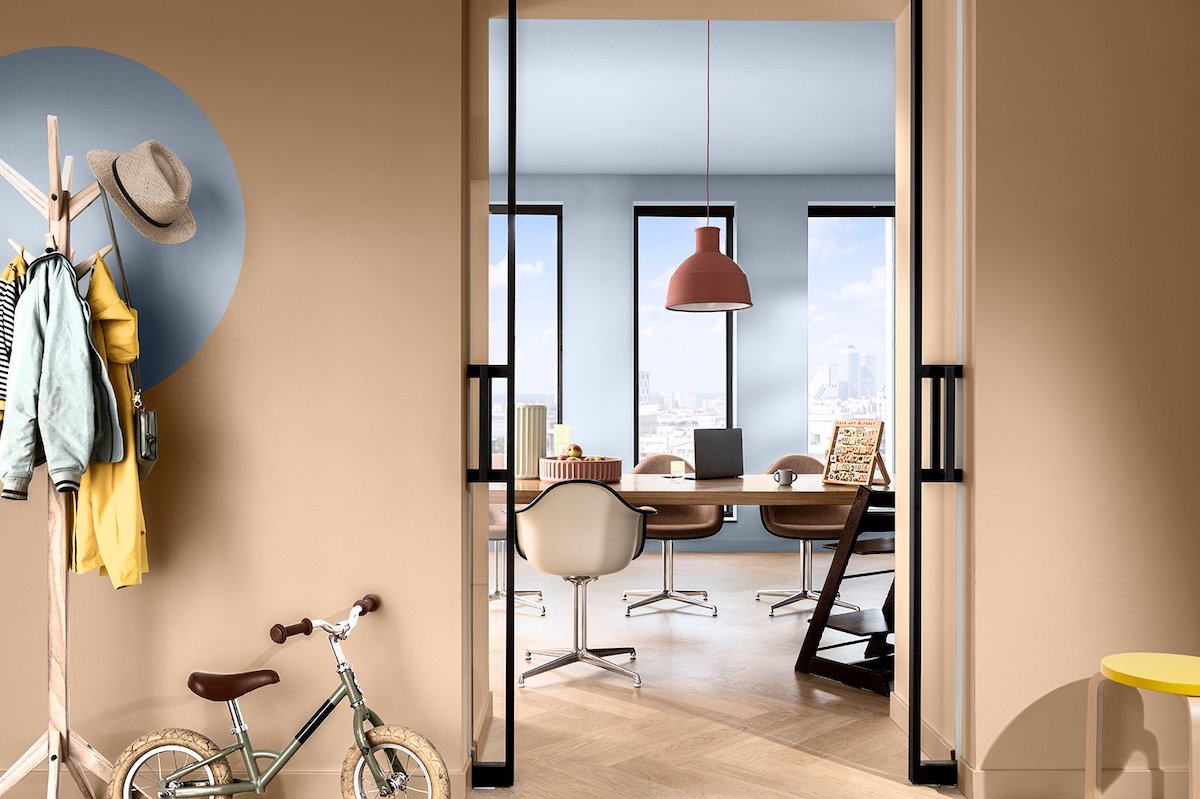 Bright Skies è il colore dell’anno 2022 moda per Sikkens