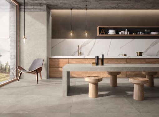 Grès porcellanato effetto cemento: idee di arredo