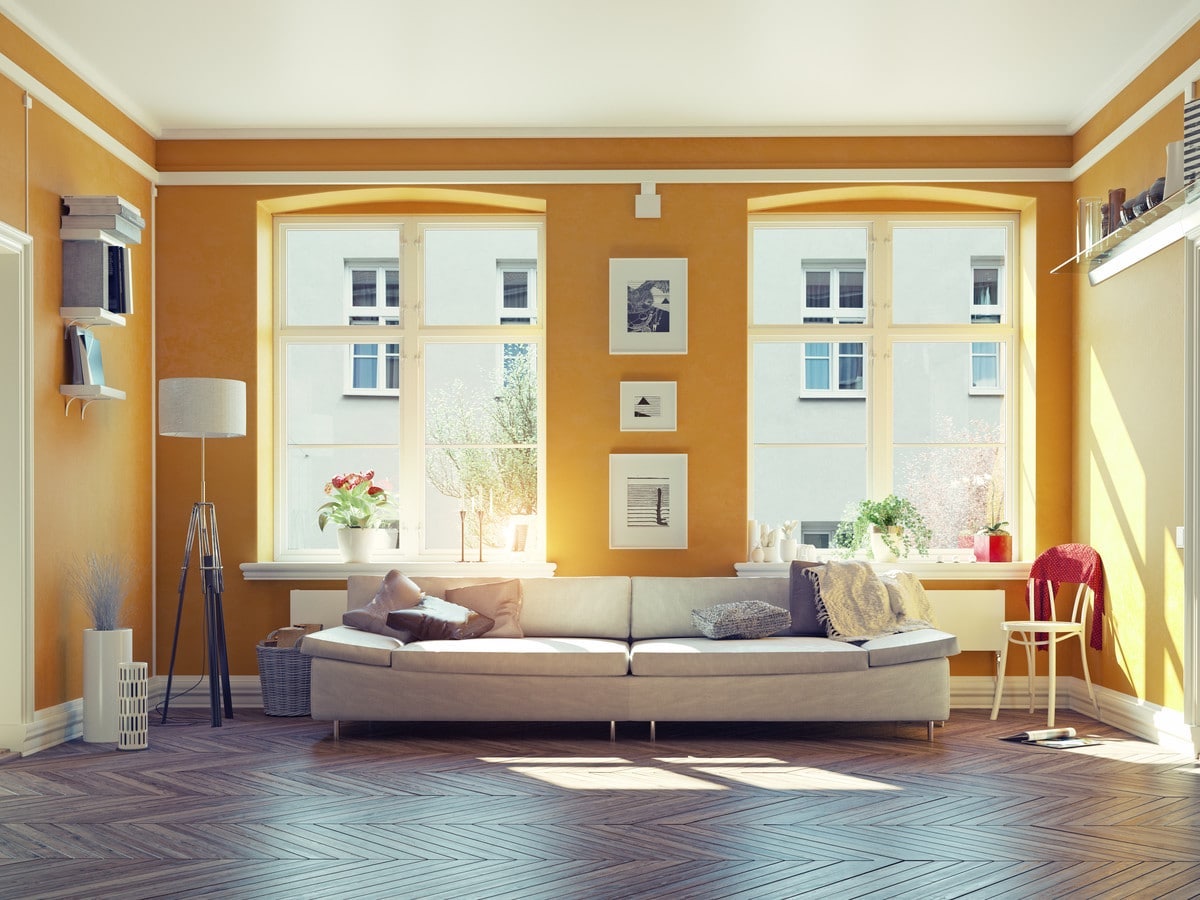 Pareti soggiorno color giallo miele: abbinamenti, idee e ispirazioni