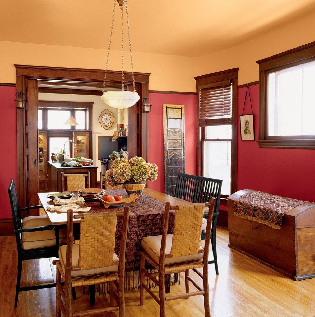 Cucina pareti color ambra: abbinamenti, idee e ispirazioni