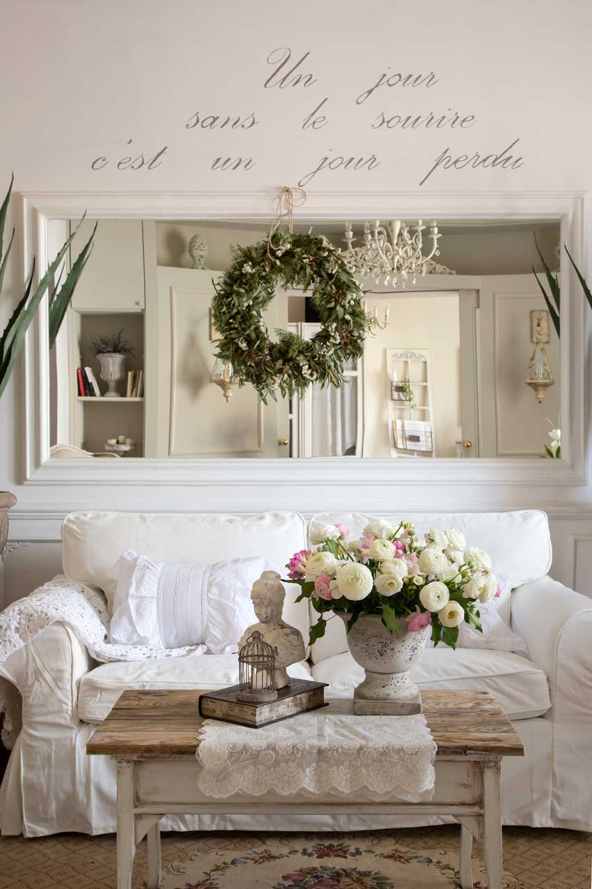 Arredare taverna in stile shabby chic