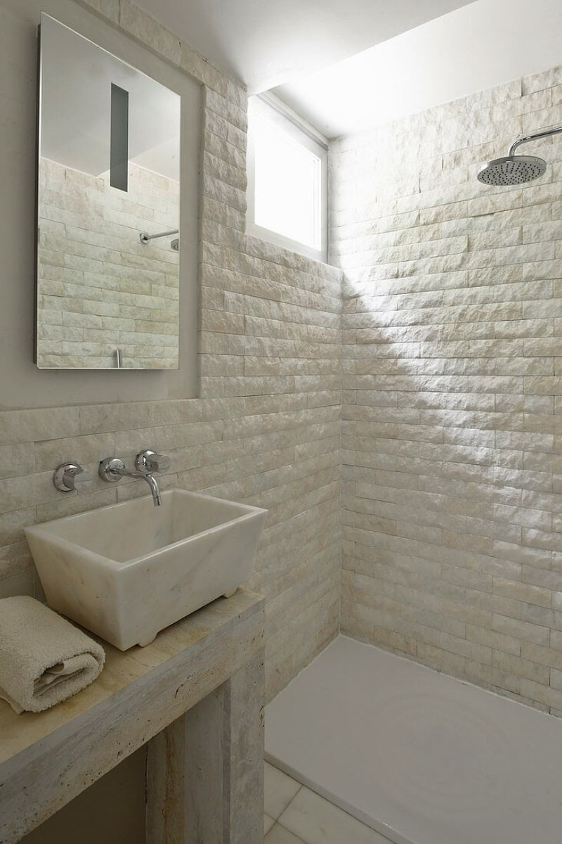 Galleria foto - Bagno in pietra leccese: idee e progetti Foto 18