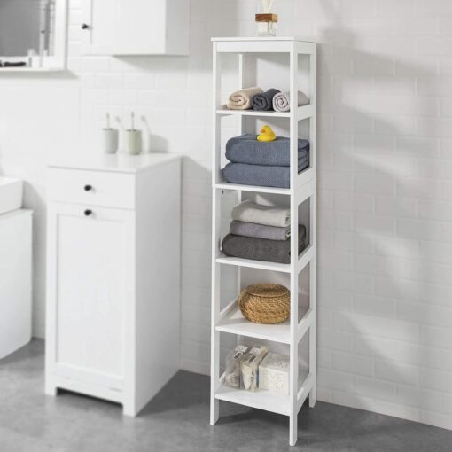 Scaffali per il bagno: come scegliere, idee