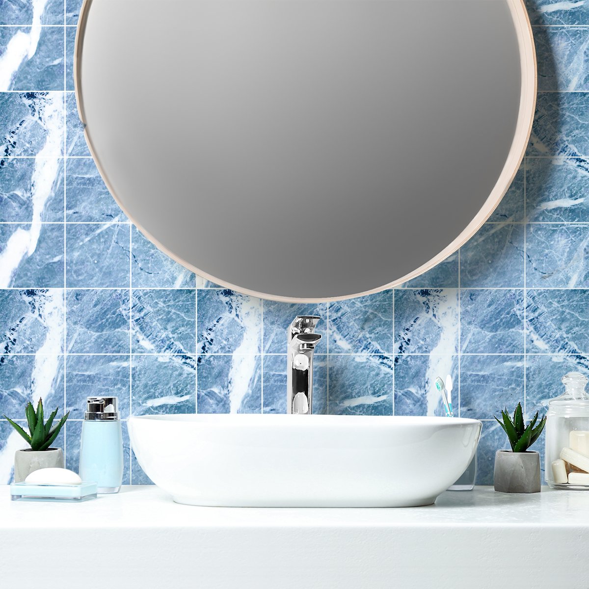 Bagno in marmo: colori ideali