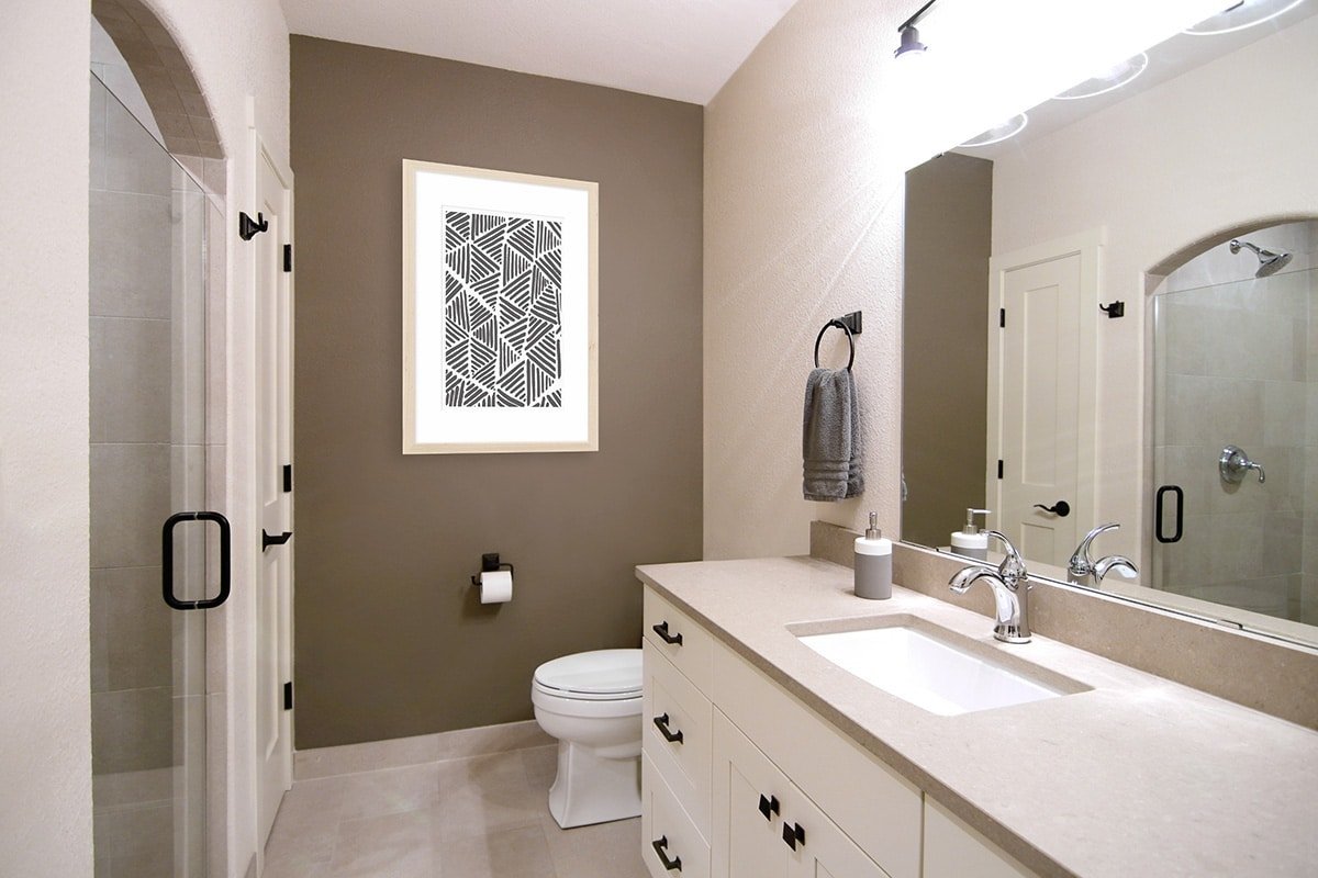 Bagno pareti color marrone: sfumature e abbinamenti da non perdere