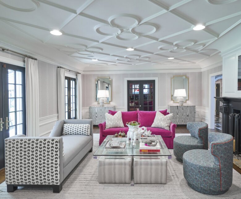 Boiserie colorate: idee di arredo