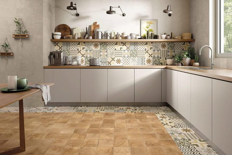 Cucina in muratura moderna: mix di stili in un’atmosfera familiare
