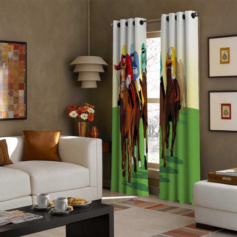 soggiorno pareti color marrone 9